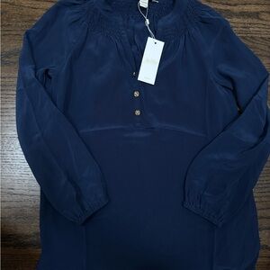 Lilly Pulitzer NWT Low Tide Navy Elsa Top